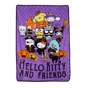Sanrio Characters Sanrio Hello Kitty and Friends Halloween Portrait Throw Blanket Saudi Arabia | RU6904817