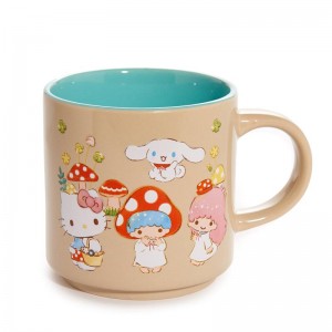 Sanrio Characters Sanrio Hello Kitty and Friends Mushroom Ceramic Mug Saudi Arabia | QP9245083