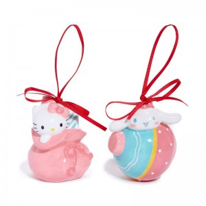 Sanrio Characters Sanrio Hello Kitty and Cinnamoroll 2-pc Holiday Ceramic Set (Pastel Ornament Saudi Arabia | CJ6852410