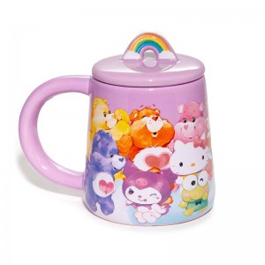 Sanrio Characters Sanrio Hello Kitty and Friends x Care Bears Lidded Mug Saudi Arabia | KC1587629