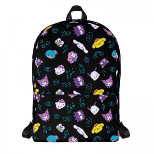 Sanrio Characters Sanrio Hello Kitty and Friends Electric Doodle All-over Print Backpack Saudi Arabia | IG0824173