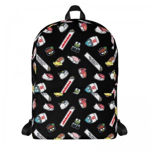 Sanrio Characters Sanrio Hello Kitty and Friends Sushi Time All-over Print Backpack Saudi Arabia | SA3720961