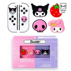 Sanrio Characters Sanrio Hello Kitty and Friends Switch Grips (Kuromi + My Melody) Caps Saudi Arabia | OQ2396754