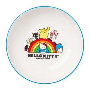 Sanrio Characters Sanrio Hello Kitty and Friends Ceramic Dinner Bowl (Rainbow Parade) Bowl Saudi Arabia | PO7194835