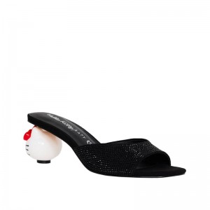 Sanrio Characters Sanrio Hello Kitty x Katy Perry (Black) Mule Saudi Arabia | OC4538217