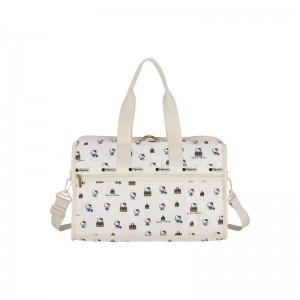Sanrio Characters Sanrio Hello Kitty x LeSportsac Deluxe Medium (No No Life) Weekender Bag Saudi Arabia | YJ1465839