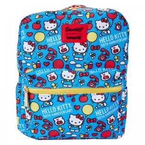 Sanrio Characters Sanrio Hello Kitty x Loungefly 50th Anniversary Classic Mini Backpack Saudi Arabia | CO7081529
