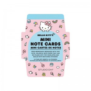 Sanrio Characters Sanrio Hello Kitty x Studio Oh! Classic Pink Mini Memo with Stickers Saudi Arabia | IJ5947238