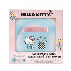Sanrio Characters Sanrio Hello Kitty x Studio Oh! Happy Birthday Paper Party Pack Saudi Arabia | YI3798251