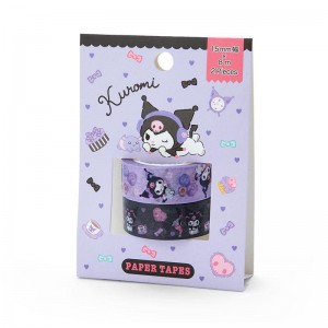 Sanrio Characters Sanrio Kuromi 2-Piece Washi Tape Set Tape Set Saudi Arabia | WK6230789