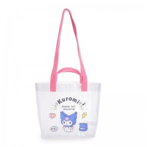 Sanrio Characters Sanrio Kuromi 2-Way Vinyl (Besties Friend Series) Tote Saudi Arabia | UD4930726