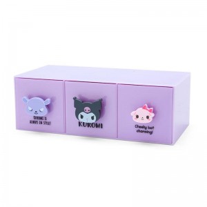 Sanrio Characters Sanrio Kuromi 3-Tier Besties Stacking Containers Saudi Arabia | AC1962435