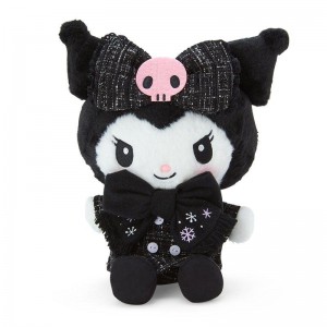 Sanrio Characters Sanrio Kuromi 9" Plush (Winter Tweed Series) Plushies Saudi Arabia | JI4860519