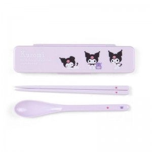 Sanrio Characters Sanrio Kuromi Everyday & Spoon Set Chopsticks Saudi Arabia | LJ9451832
