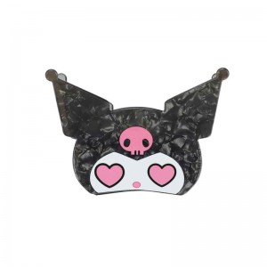 Sanrio Characters Sanrio Kuromi Heart Eyes Hair Clip Saudi Arabia | GZ5703986