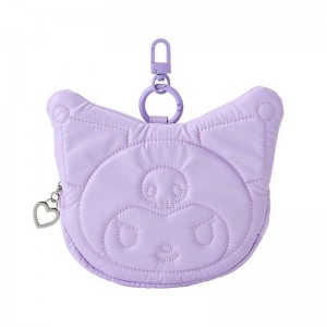 Sanrio Characters Sanrio Kuromi Mini ID Zip (Winter Snowsuit Series) Pouch Saudi Arabia | SL6540713