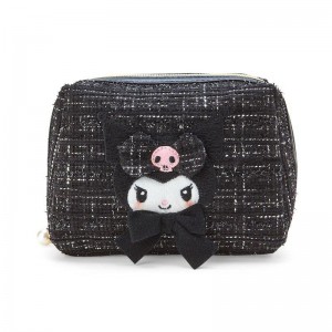 Sanrio Characters Sanrio Kuromi Mini Zipper (Winter Tweed Series) Pouch Saudi Arabia | MO9178435