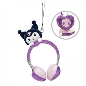 Sanrio Characters Sanrio Kuromi Plush Headphones Bag Charm Saudi Arabia | EG3218409