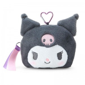 Sanrio Characters Sanrio Kuromi Plush Mini Face Pouch Saudi Arabia | WC6758932