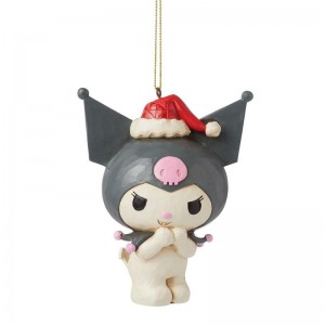 Sanrio Characters Sanrio Kuromi Santa Hanging (Jim Shore Sanrio Collection) Ornament Saudi Arabia | ID9678103