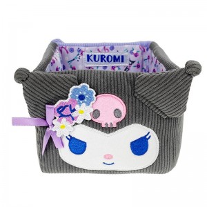 Sanrio Characters Sanrio Kuromi & Baku Mini Storage Bin (Charming Florals Series) Bin Saudi Arabia | XQ1583640
