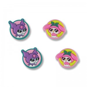 Sanrio Characters Sanrio Kuromi & My Melody x Sonix Nintendo Switch(4pk) Thumb Grips Saudi Arabia | YW3176850