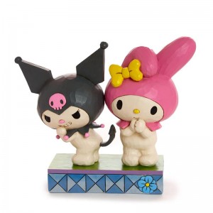 Sanrio Characters Sanrio Kuromi and My Melody (Jim Shore Sanrio Collection) Figurine Saudi Arabia | KD8635724