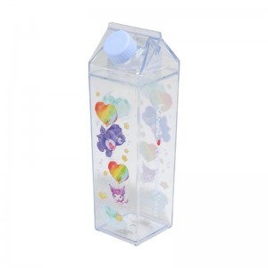 Sanrio Characters Sanrio Kuromi x Care Bears Milk Carton Water Bottle Saudi Arabia | RY0125493