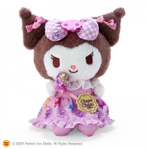 Sanrio Characters Sanrio Kuromi x Chupa Chups 8" Plush Plushies Saudi Arabia | LE3450968