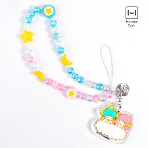 Sanrio Characters Sanrio LittleTwinStars Beaded Charm Mobile Phone Wrist Straps Saudi Arabia | YM5980234