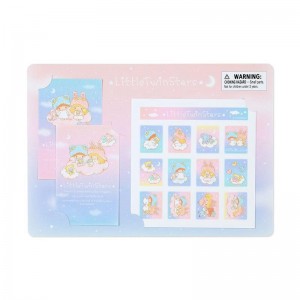 Sanrio Characters Sanrio LittleTwinStars(Fluffy Cloud Series) Sticker Set Saudi Arabia | AI7590362