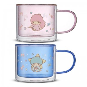 Sanrio Characters Sanrio LittleTwinStars Double Wall Coffees (Set of 2) Mug Saudi Arabia | ID2860143