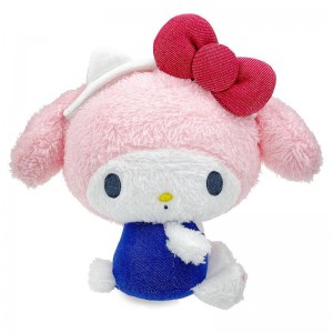 Sanrio Characters Sanrio My Melody 6" Mascot Plush (Hello, Everyone! Series) Plushies Saudi Arabia | AU3462578
