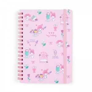 Sanrio Characters Sanrio My Melody Lined (Elastic Closure) Notebook Saudi Arabia | UP3904278