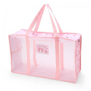Sanrio Characters Sanrio My Melody Mesh Storage (Large) Tote Saudi Arabia | PZ9468352