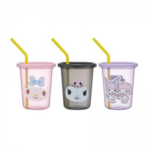 Sanrio Characters Sanrio My Melody & Kuromi Complete 3pc Set Tumbler Saudi Arabia | GP3580972