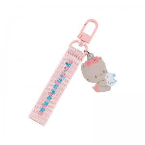 Sanrio Characters Sanrio Nya Ni Nyu Nye Nyon Logo (Sanrio Character Award Series) Keychain Saudi Arabia | DO8625340