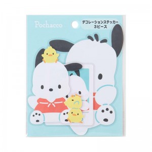 Sanrio Characters Sanrio Pochacco 3-pc Dress Your Tech Sticker Set Saudi Arabia | XV4683752