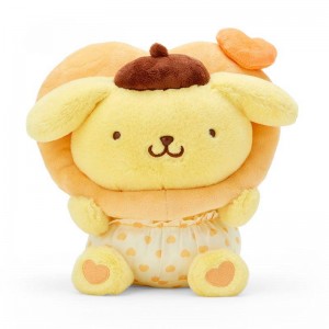 Sanrio Characters Sanrio Pompompurin 9" Plush (Big Heart Series) Plushies Saudi Arabia | NP4908532