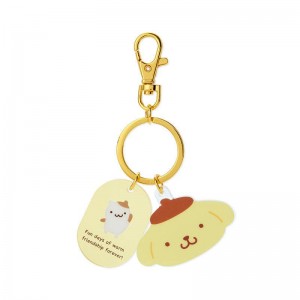 Sanrio Characters Sanrio Pompompurin Besties Keychain Saudi Arabia | UY6532809