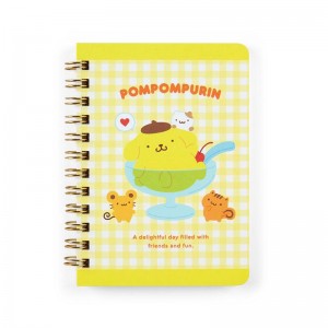 Sanrio Characters Sanrio Pompompurin Compact Ruled Notebook Saudi Arabia | UF1742850