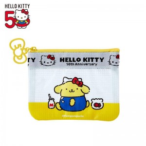 Sanrio Characters Sanrio Pompompurin Mini Flat (Hello, Everyone! Series) Pouch Saudi Arabia | XG2415698