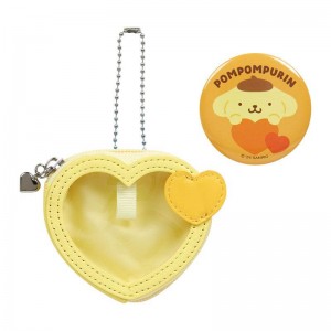 Sanrio Characters Sanrio Pompompurin Mini and Pin Set (Big Heart Series) Pouch Saudi Arabia | ZV3425178
