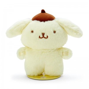 Sanrio Characters Sanrio Pompompurin Standing Display Plush (Medium) Plushies Saudi Arabia | SV4520186