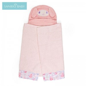 Sanrio Characters Sanrio Sanrio Baby My Melody Hooded Bath Wrap Saudi Arabia | IS2893561