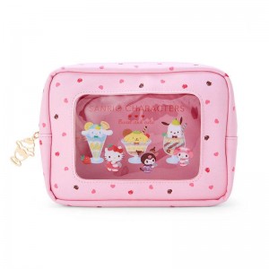 Sanrio Characters Sanrio Zipper (Parfait Shop Series) Pouch Saudi Arabia | DR9157426