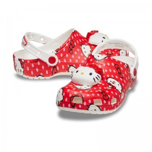 Shoes Sanrio Hello Kitty x Crocs Adult Red Classic Clog Saudi Arabia | OK8620574