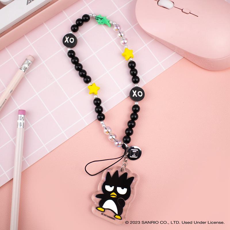 Accessories Sanrio Badtz-maru Beaded Charm Mobile Phone Wrist Straps  Saudi Arabia |  IK4728530