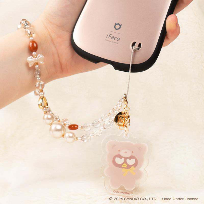 Accessories Sanrio Badtz-maru Latte Bear Beaded Charm Mobile Phone Wrist Straps  Saudi Arabia |  BH4368129