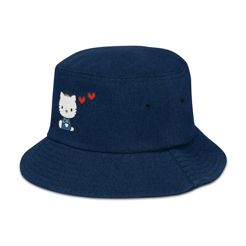 Accessories Sanrio Dear Daniel Embroidered Denim Bucket Hat  Saudi Arabia |  YL0263475